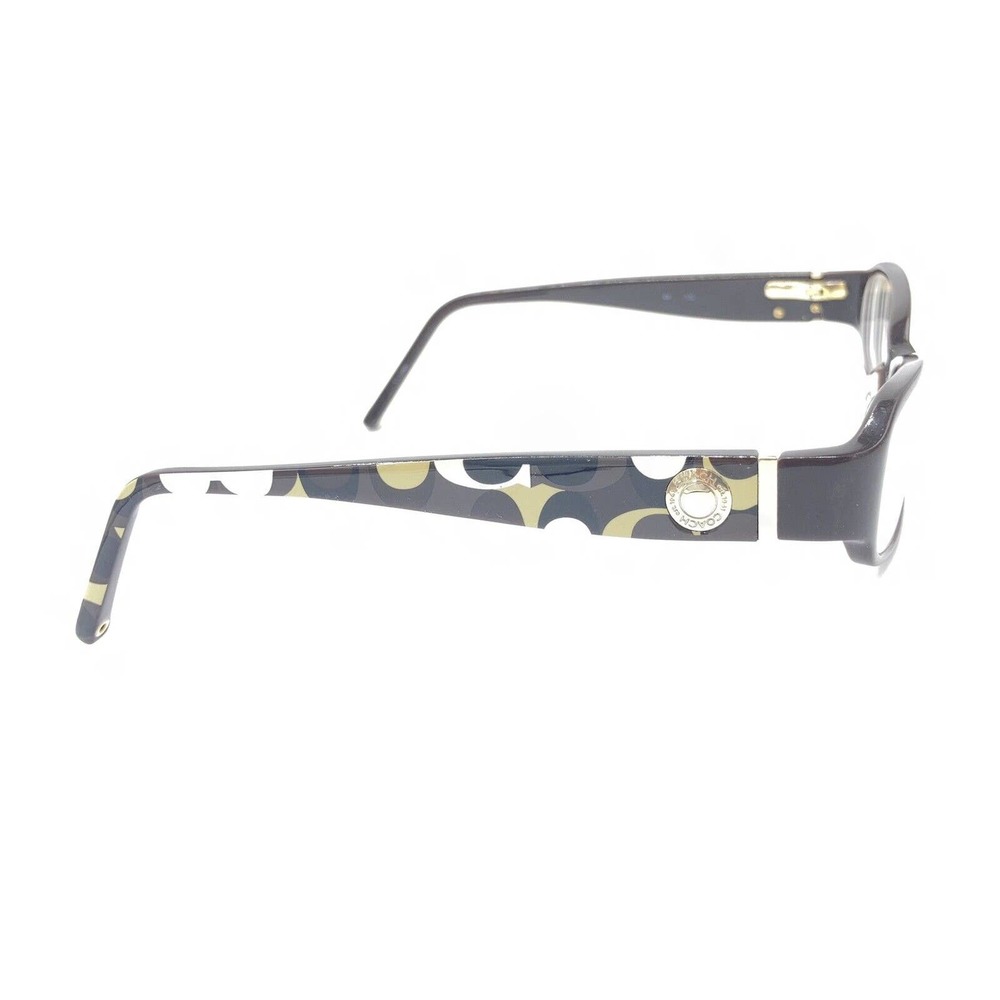 Coach Roberta 843 Brown Oval Rectangular Eyeglass… - image 4